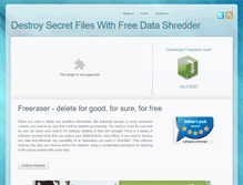Tablet Screenshot of freeraser.com